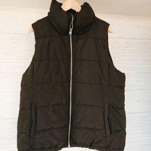 Black Puffer Vest